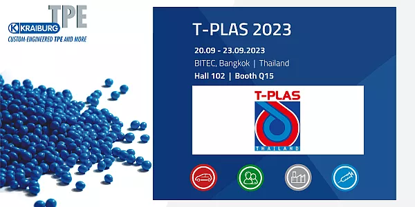 KRAIBURG TPE กำหนดเป้าหมาย TPE ที่ยั่งยืนและโซลูชั่นยานยนต์ TPE ที่เป็นนวัตกรรมใหม่ที่งาน T-PLAS 2023